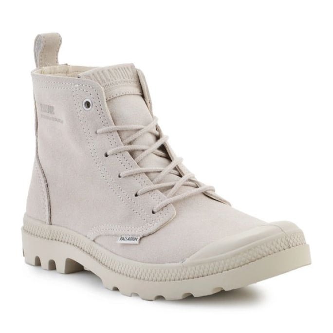 Buty Palladium Pampa Hi Skin U 74379-155-M White Cap Gray beżowy