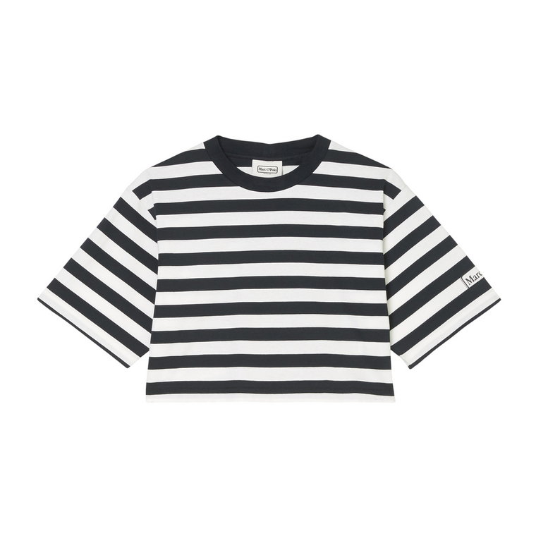 Archive Code cropped T-shirt Marc O'Polo