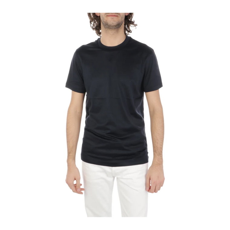 0137 T-Shirt - Klasyczny Styl Emporio Armani