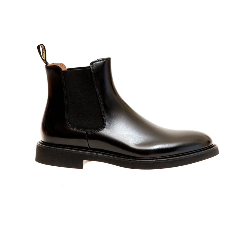 Męskie Buty Ankle Boots Nero Noos Doucal's