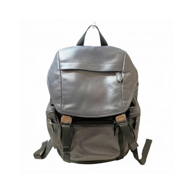 Pre-owned Leather backpacks Coach Pre-owned