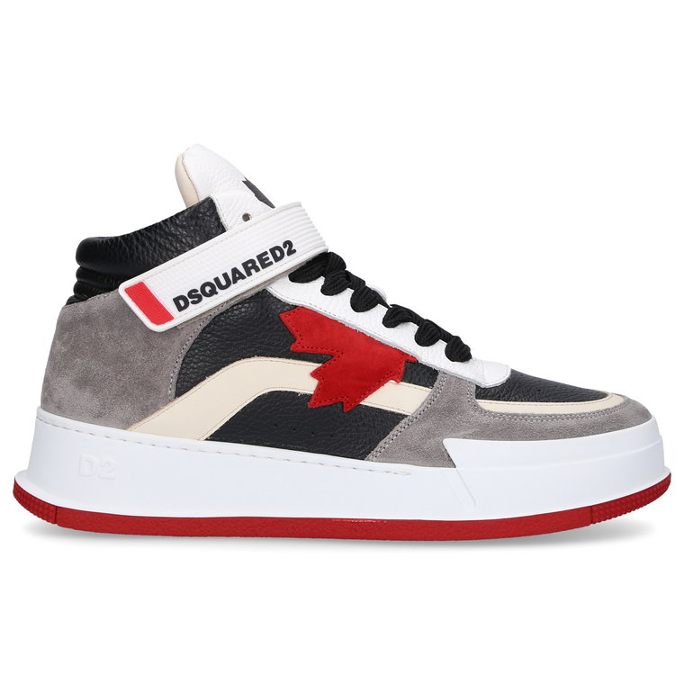 Dsquared2 Trampki wysokie CANADIAN zamsz