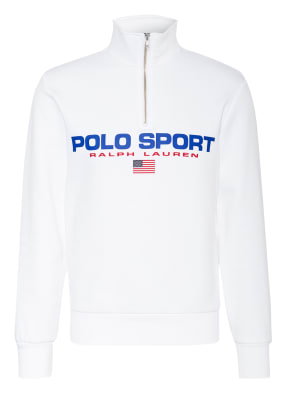 Polo Sport Bluza Dresowa Typu Troyer weiss