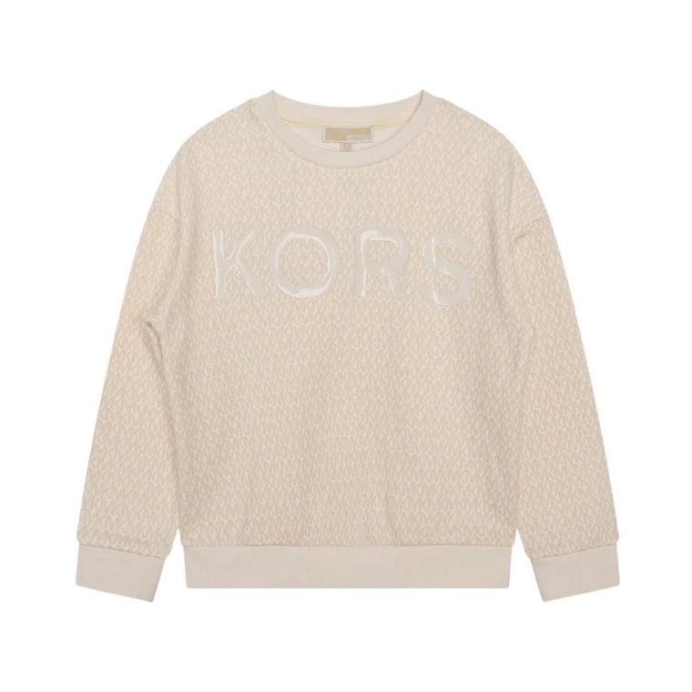 Sweter z nadrukiem logo Michael Kors