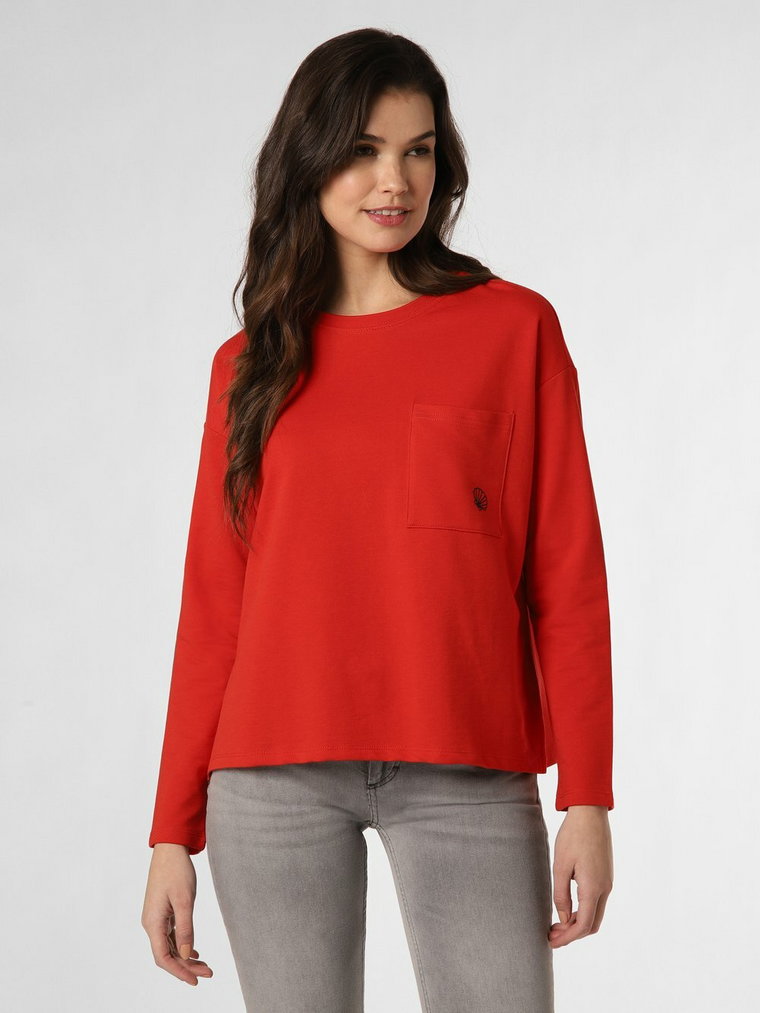 Franco Callegari - Damska bluza nierozpinana, czerwony