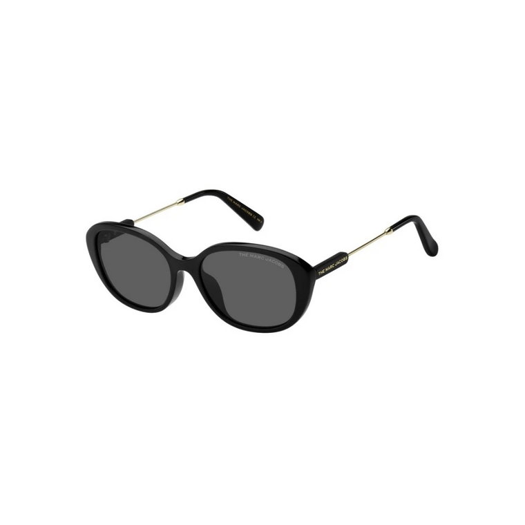 Czarne Oprawki Stylowe Okulary Słoneczne Dla Kobiet Marc Jacobs