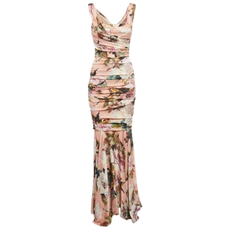 Pre-owned Silk dresses Dolce & Gabbana Pre-owned
