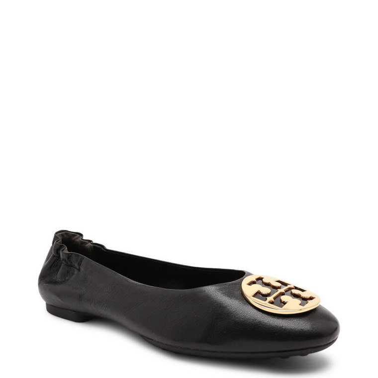 TORY BURCH Skórzane baleriny CLAIRE