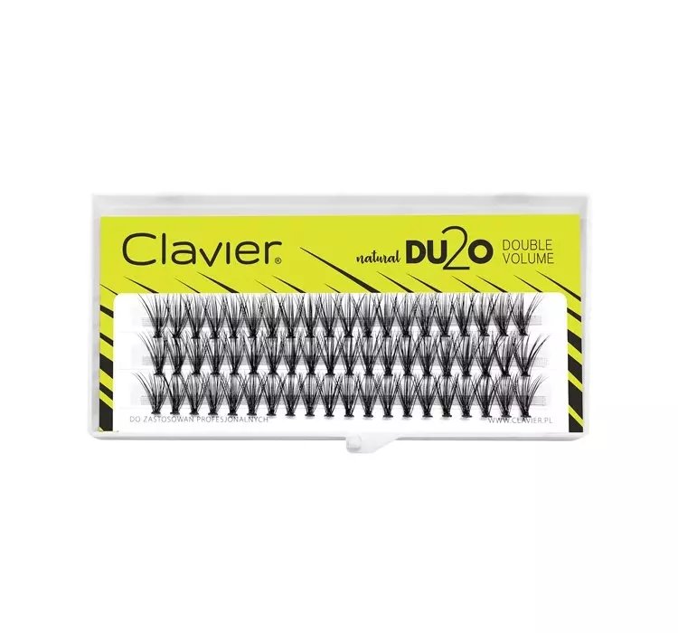 CLAVIER DU2O DOUBLE VOLUME KĘPKI SZTUCZNYCH RZĘS 14MM