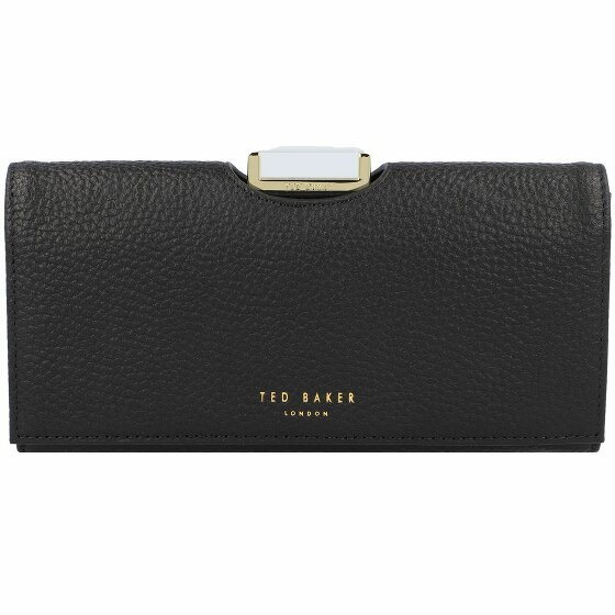 Ted Baker Skórzany portfel 19 cm black