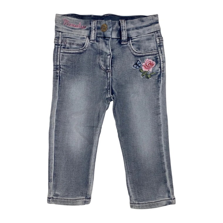 Rose Newborn Jeans Monnalisa