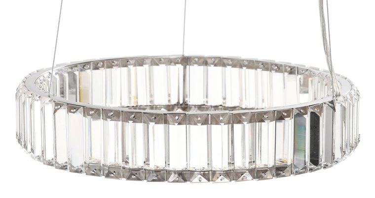 Lampa wisząca Ring Crystal M śr.40 cm