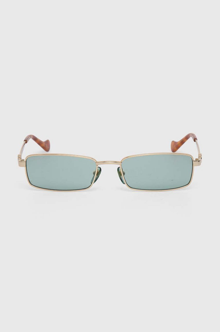 Gucci okulary przeciwsłoneczne damskie kolor zielony GG1600S