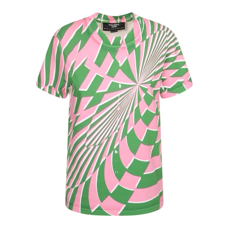 Kolorowe Koszulki z Bawełny dla Kobiet Stella McCartney