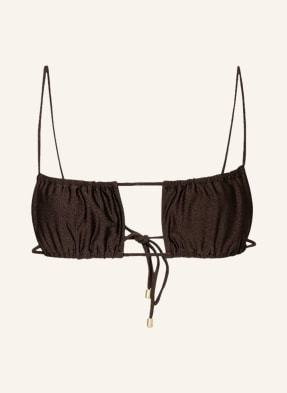 Janthee Berlin Góra Od Bikini Bandeau Vicca braun