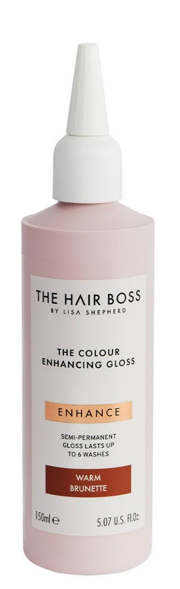 The Hair Boss - Rozświetlacz podkreślający ciepły odcień ciemnych włosów 150 ml