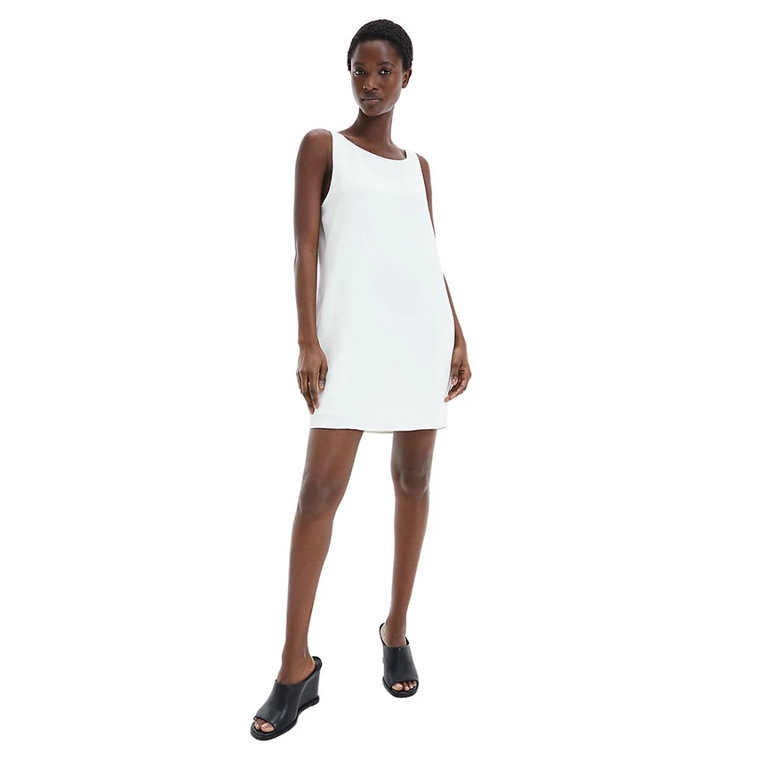 Zjawiskowa Długa Sukienka z Bawełny (Kk) Calvin Klein
