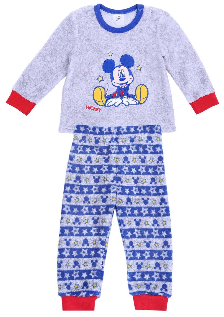 Ciepła, szara piżama Myszka Mickey DISNEY 18-24 m 92 cm