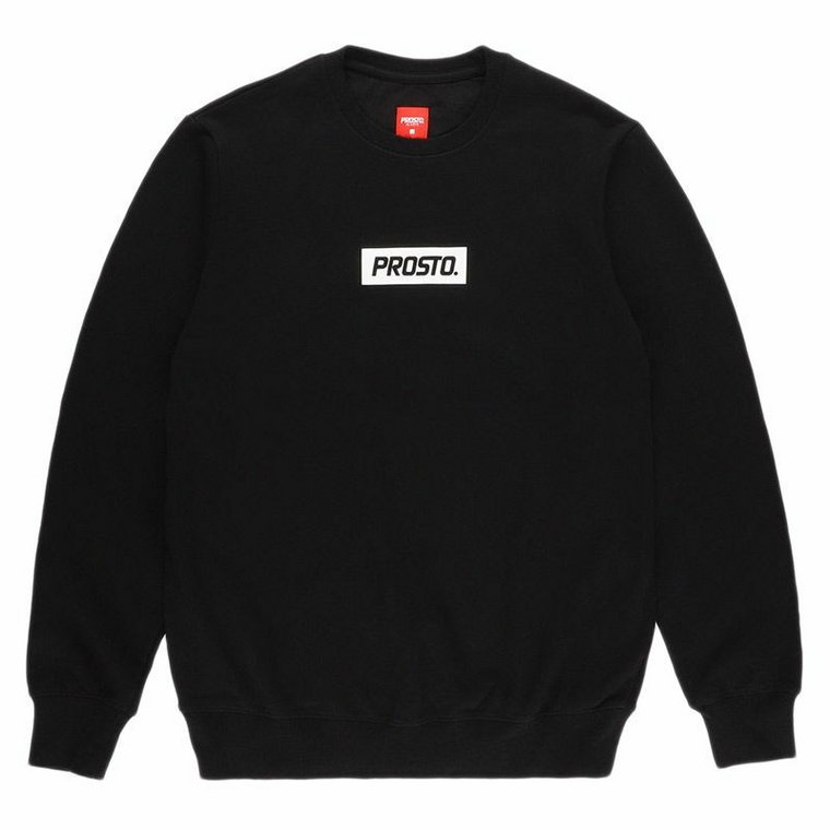 Bluza Prosto Klasyk Crewneck Bokz KL231MSWE1073 - czarna