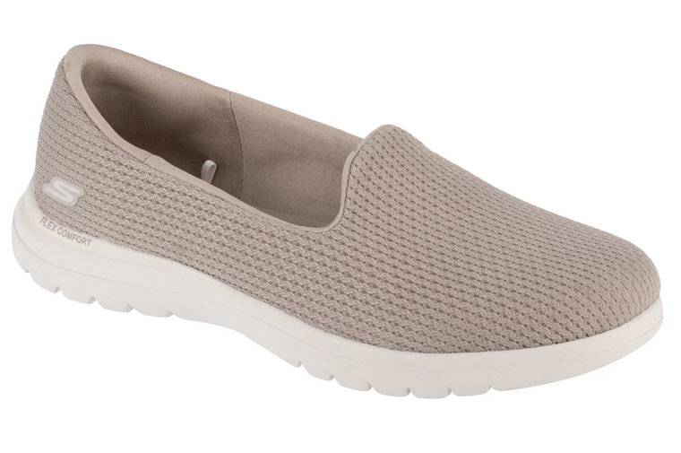 Skechers On-The-Go Flex - Aspire 136504-TPE, Damskie, Beżowe, półbuty, tkanina, rozmiar: 39