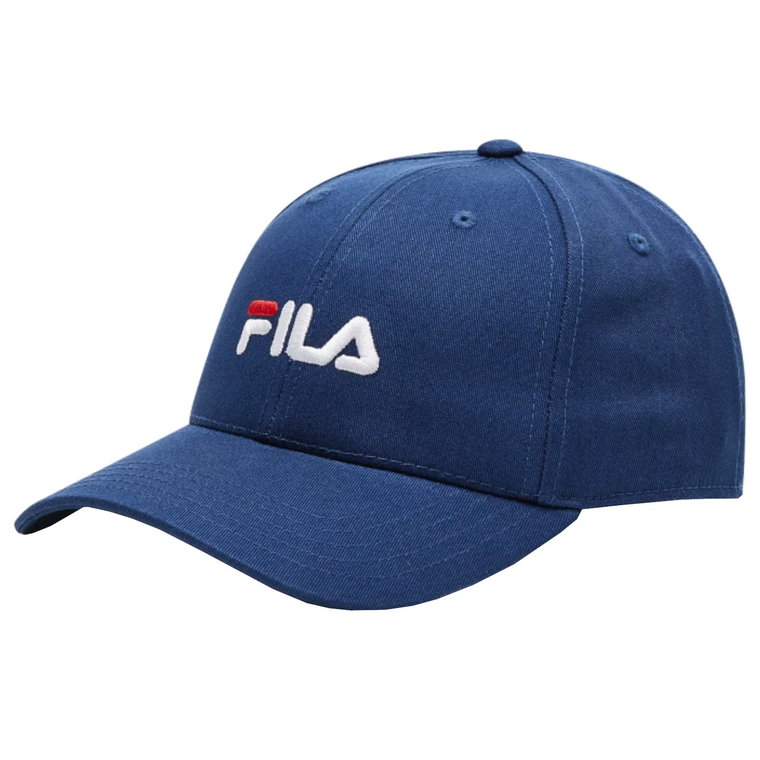 Fila Brasov 6 Panel Cap FCU0019-50001, Męskie, Granatowe, czapki z daszkiem, bawełna, rozmiar: One size