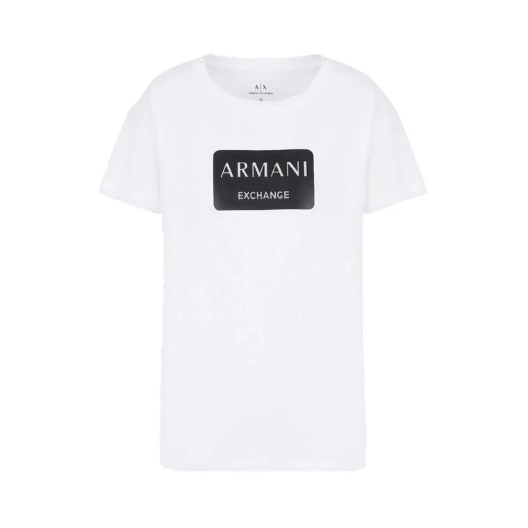 Klasyczna Koszulka w Stylu, Różne Kolory Armani Exchange