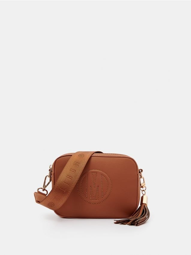 Mohito - Torebka crossbody z chwostem - brązowy