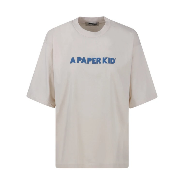 Kremowy Unisex T-Shirt 013 A Paper Kid