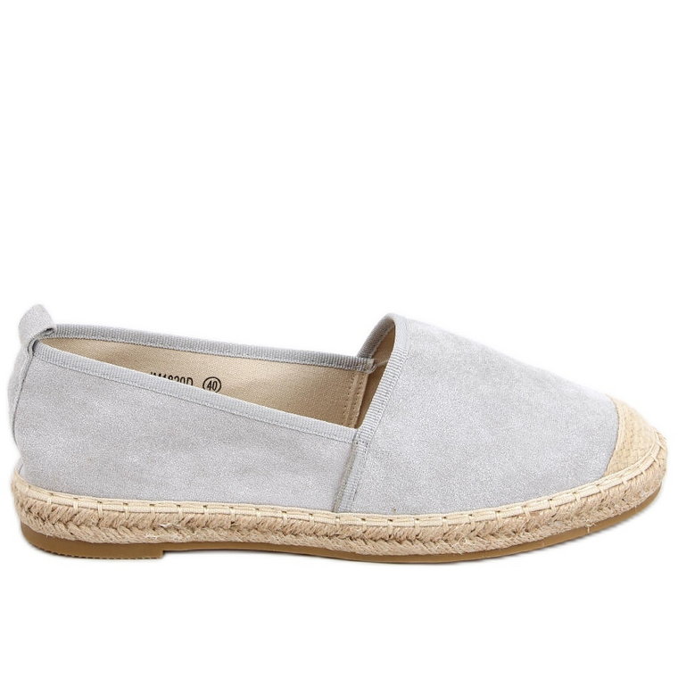 Espadryle damskie Sotera Gris szare