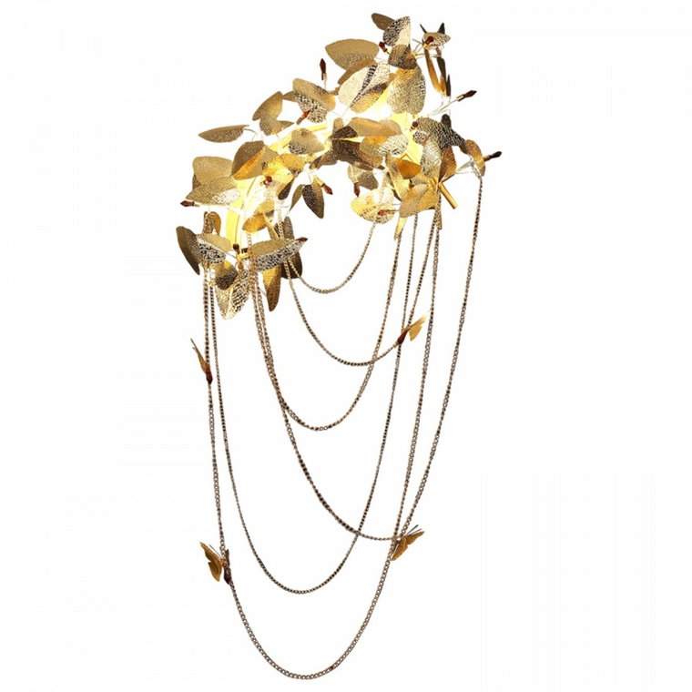 Lampa ścienna blossom złota 120 cm kod: ST-9957W