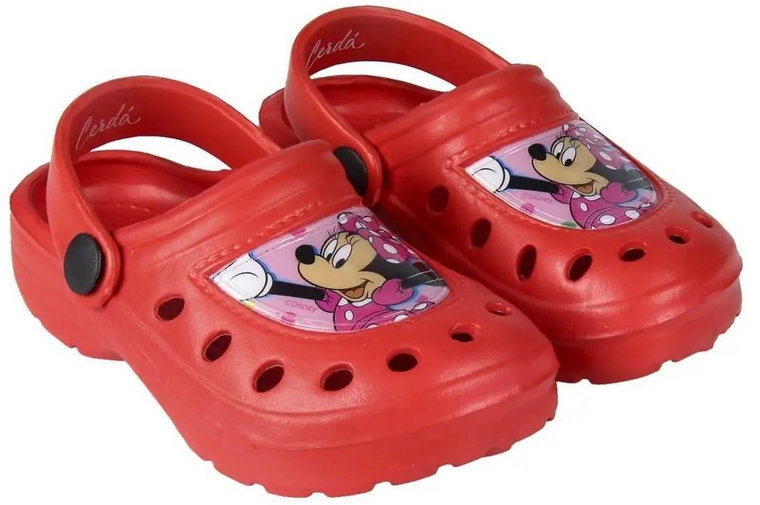 Klapki typu crocs dla dziewczynki Disney Minnie Mouse