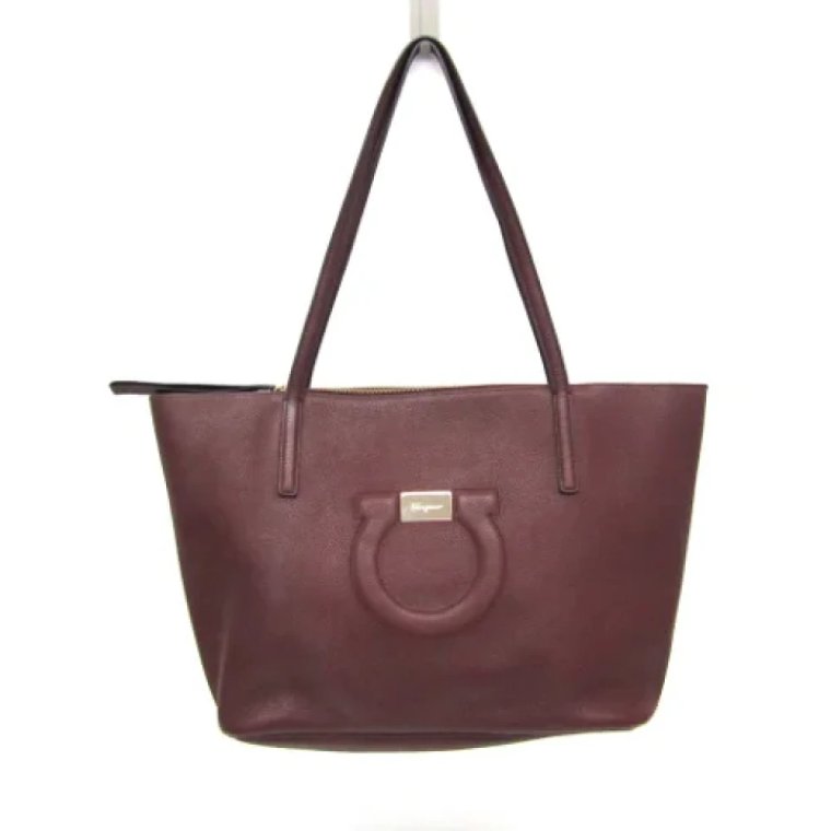 Pre-owned Leather totes Salvatore Ferragamo Pre-owned