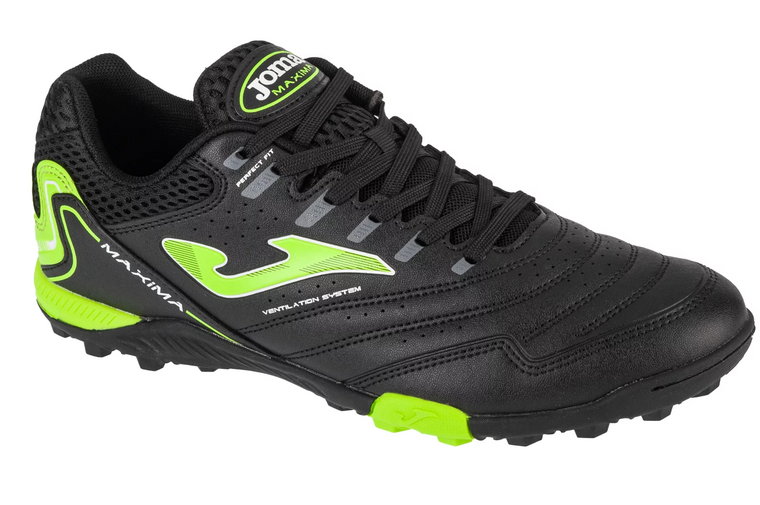 Joma Maxima 2401 TF MAXS2401TF, Męskie, Czarne, buty piłkarskie - turfy, skóra syntetyczna, rozmiar: 40