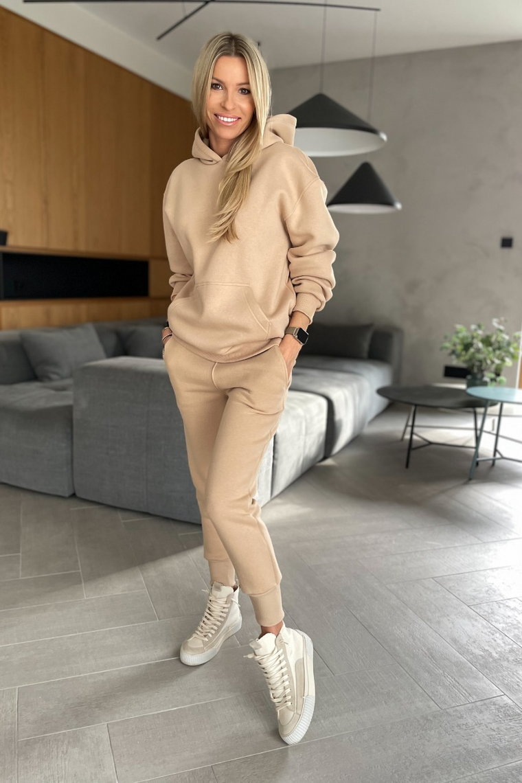 Komplet Hoodie Camel