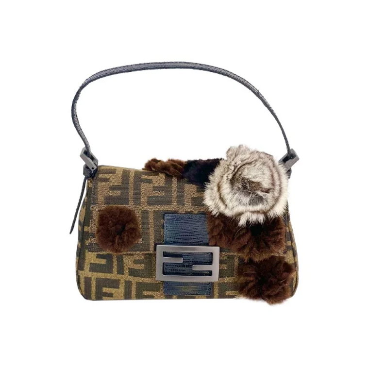 Pre-owned Cotton handbags Fendi Vintage