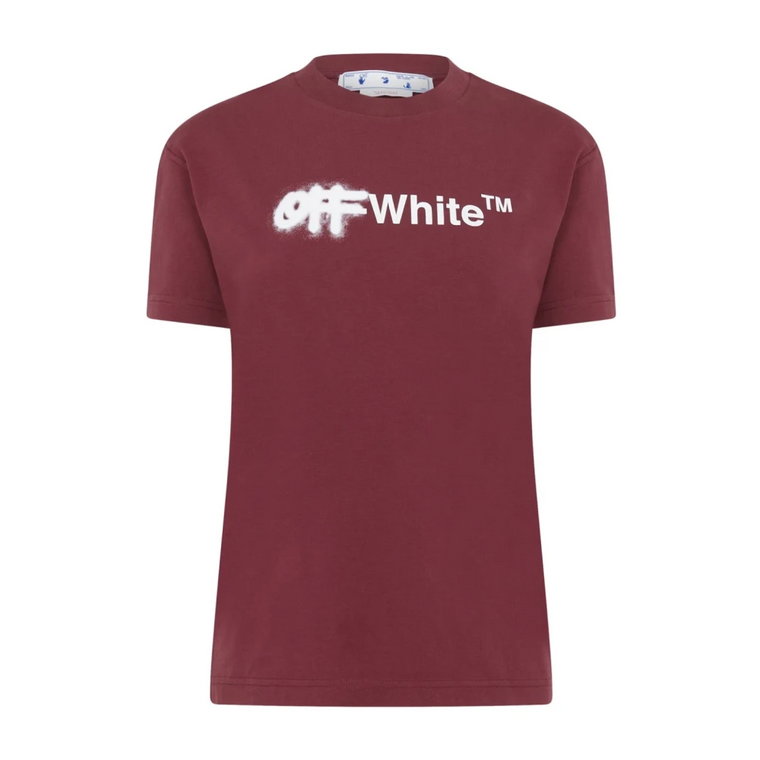 Spray Logo T-Shirt Off White