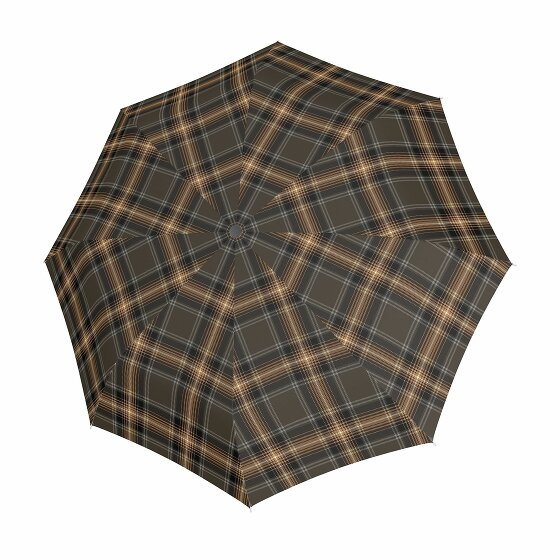 Doppler Fiber Magic Kieszonkowy parasol 29 cm braun-beige-grey