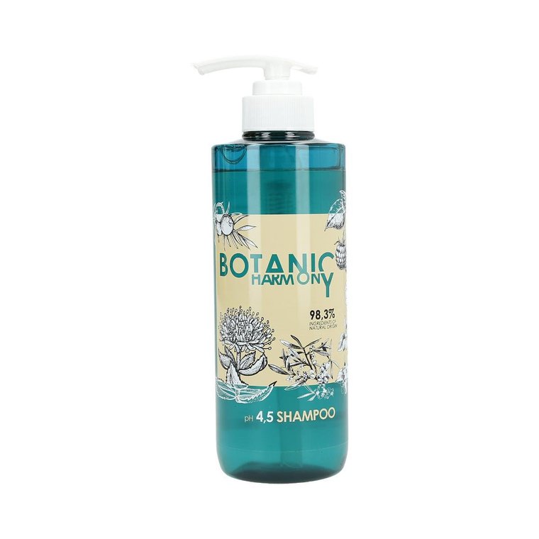 Botanic Harmony, oczyszczający szampon do włosów ph 4,5, 500 ml