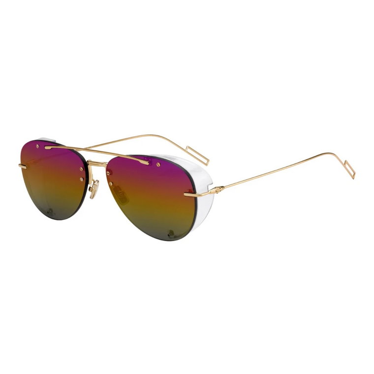 Okulary przeciwsłoneczne Chroma 1 Złoto/Różowy Żółty Odcień Dior