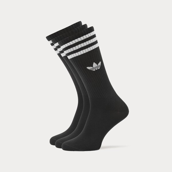 ADIDAS SKARPETY 3-PACK SOLID SOCKS HIGH CREW