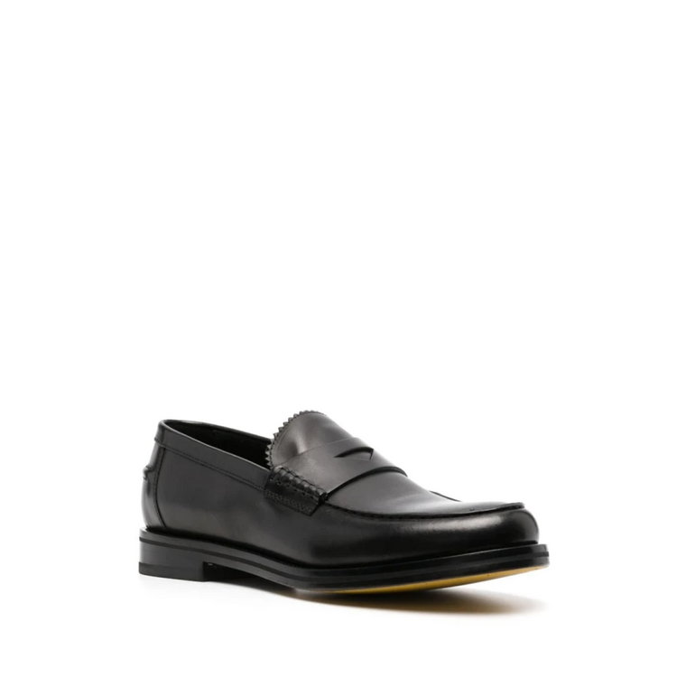Czarne płaskie buty - Penny Doucal's
