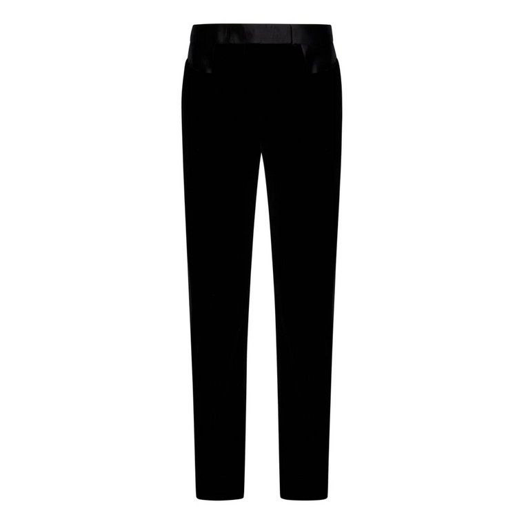 Czarne spodnie Aw23 dla kobiet Tom Ford