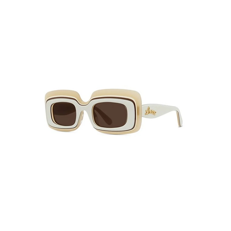 Brązowe Okulary Przeciwsłoneczne Akcesoria Ss24 Loewe