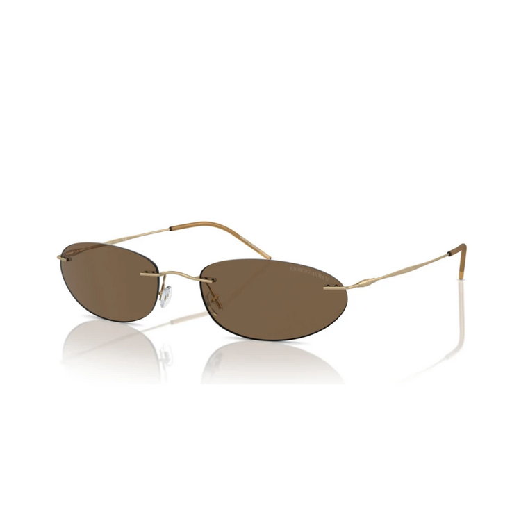 Matte Pale Gold Okulary przeciwsłoneczne AR 1508M Giorgio Armani