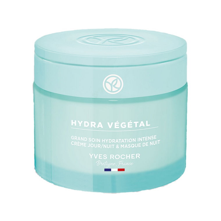 Yves Rocher Hydra Vegetal Krem intensywnie nawilżający na dzień i na noc & maska 75 ml