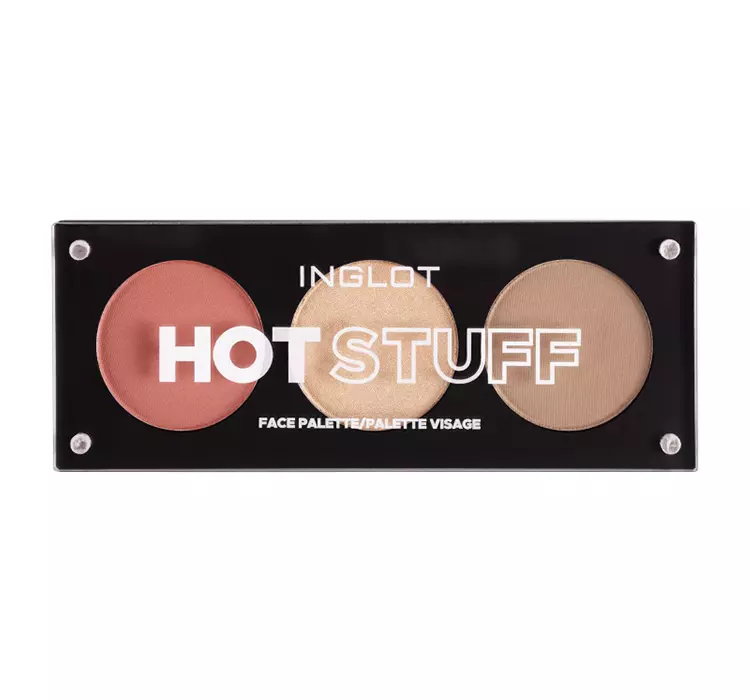 INGLOT HOT STUFF PALETA DO MAKIJAŻU TWARZY 7G