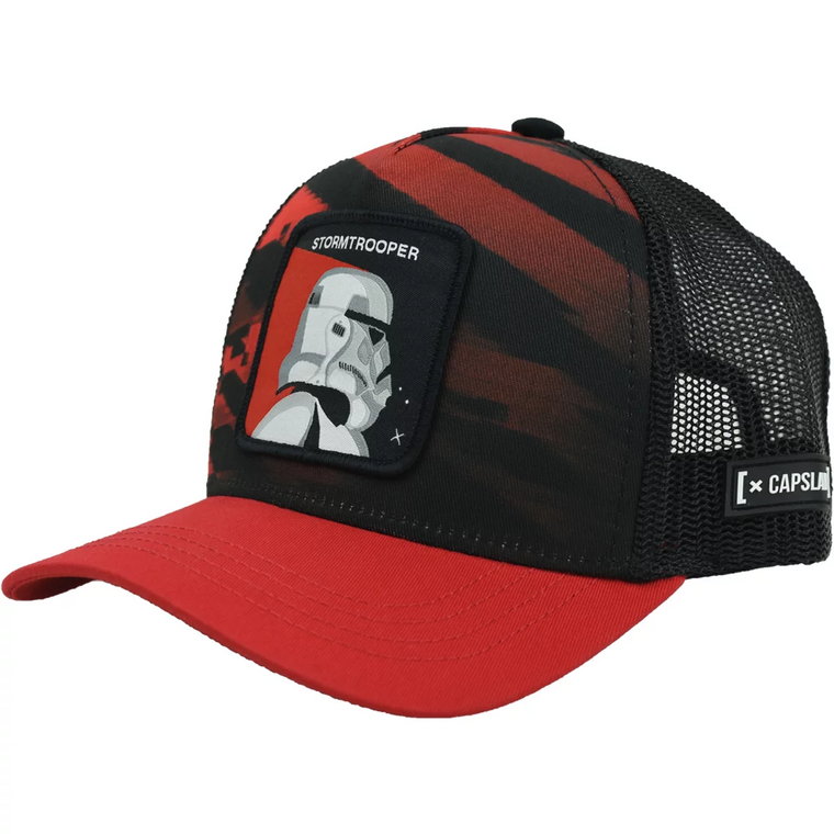 Capslab Star Wars Stormtrooper Cap CL-STT2-1-FOO2, Męskie, Czerwone, czapki z daszkiem, poliester, rozmiar: One size