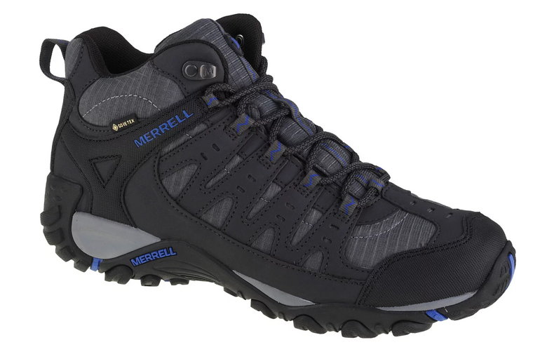 Merrell Accentor Sport Mid GTX J88315, Męskie, Szare, buty trekkingowe, skóra syntetyczna, rozmiar: 40