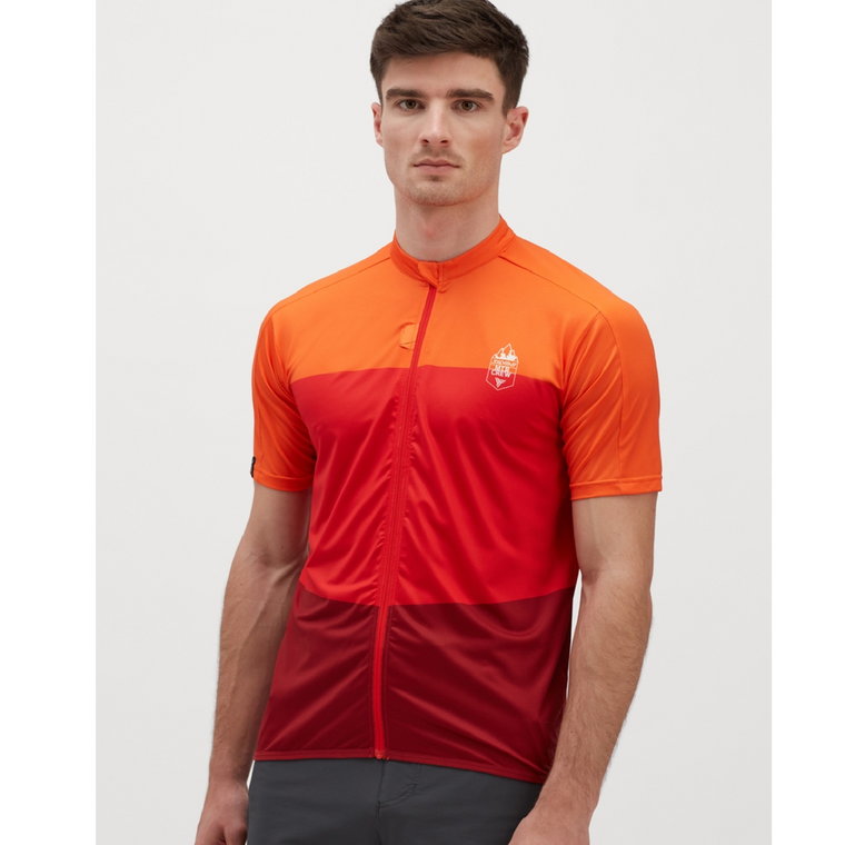 Męska koszulka rowerowa Silvini Jersey Turano Pro MD1645 red/merlot - S