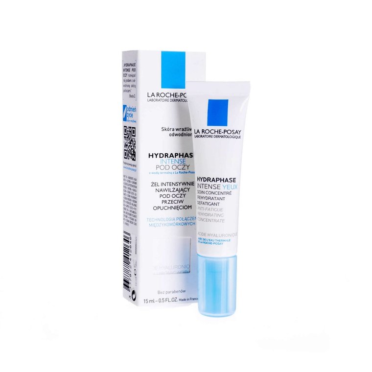 La Roche-Posay Hydraphase Intense, żel intensywnie nawilżający pod oczy, 15 ml